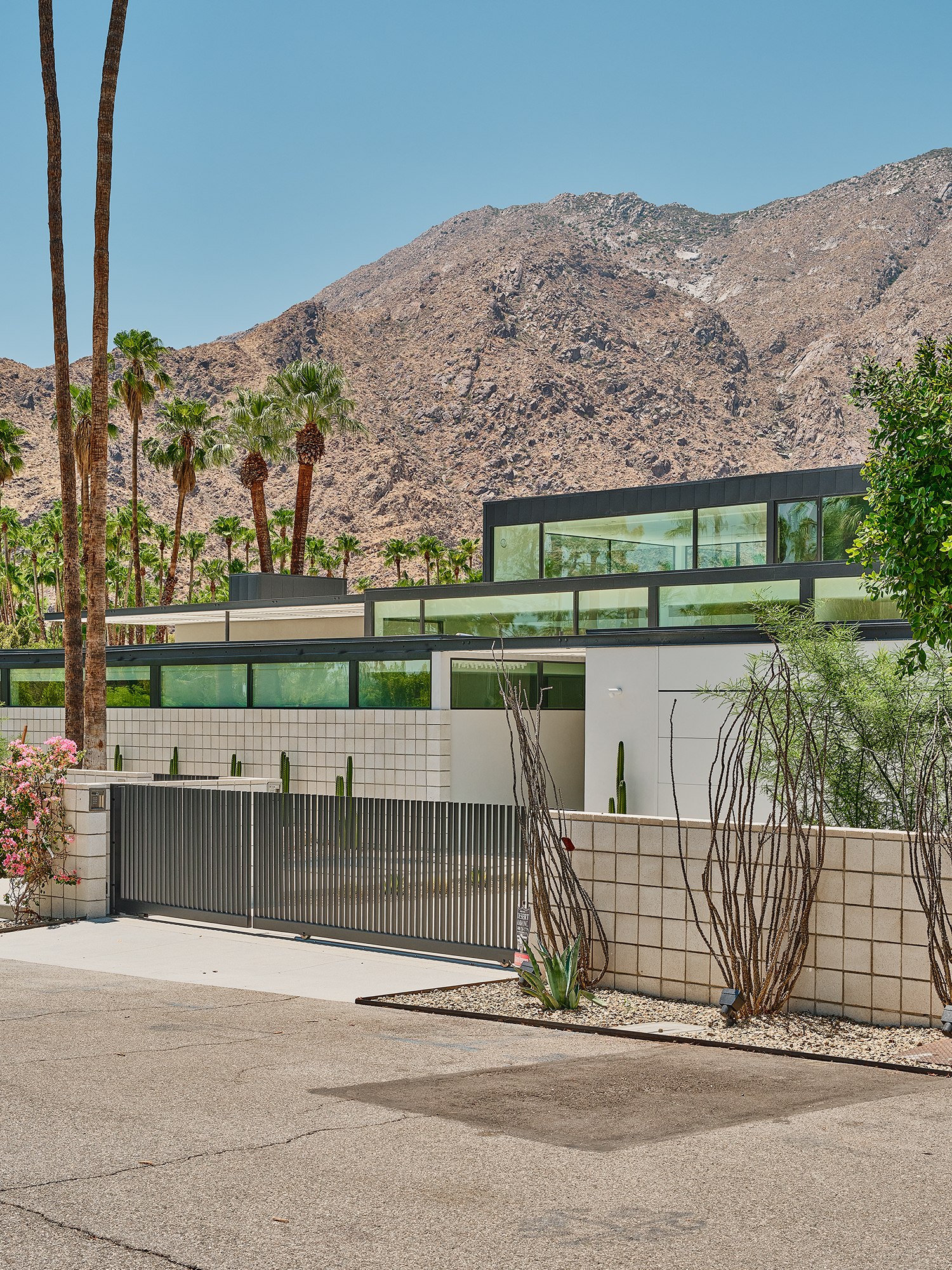 villa mid-century modern Palm Springs photographie Laurent Ponce