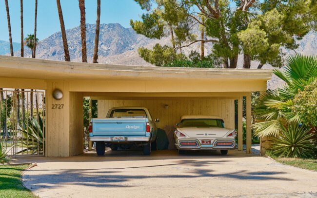 Palm Spring, garage. Photographies Laurent Ponce