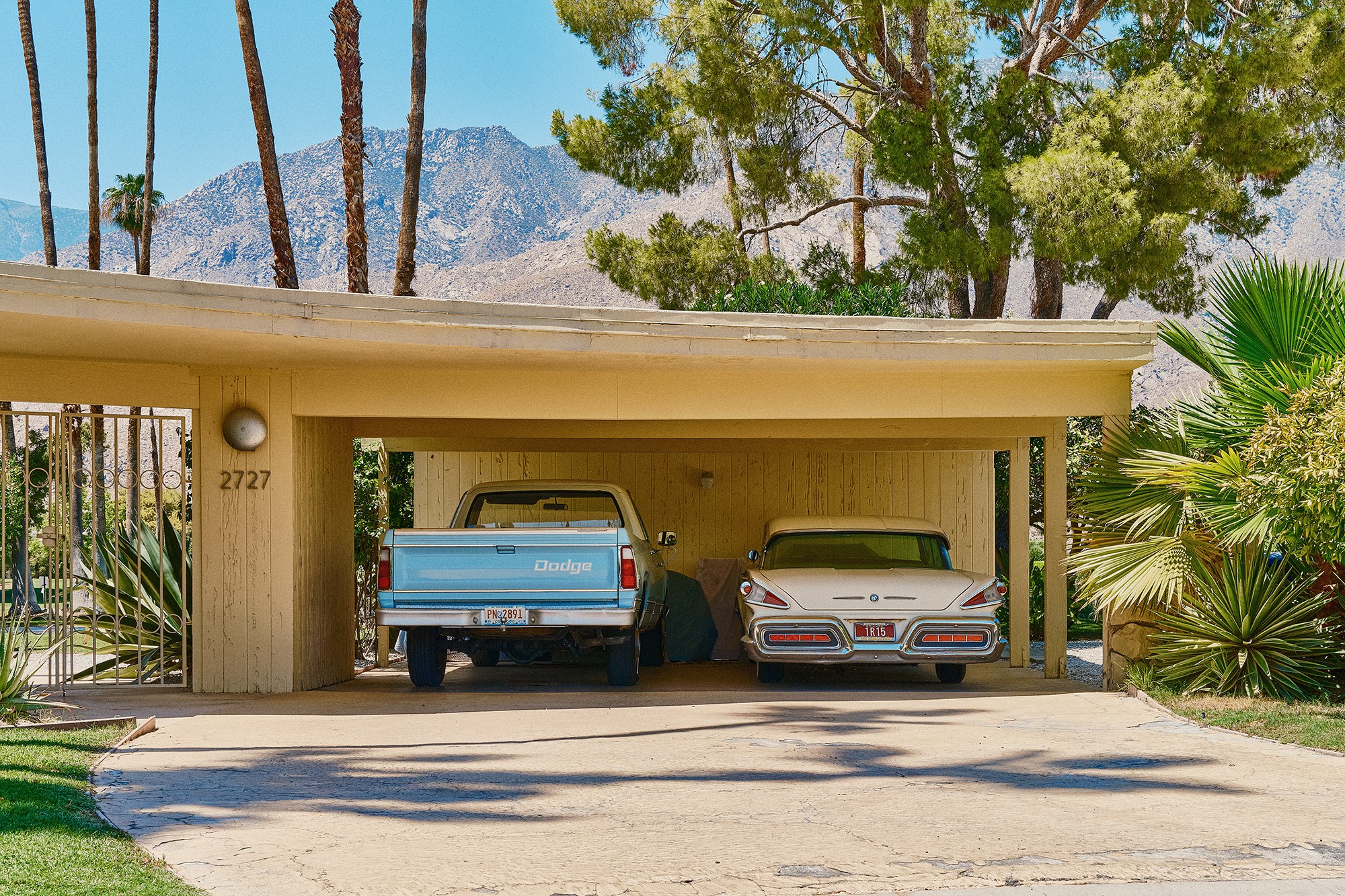 Palm Spring, garage. Photographies Laurent Ponce