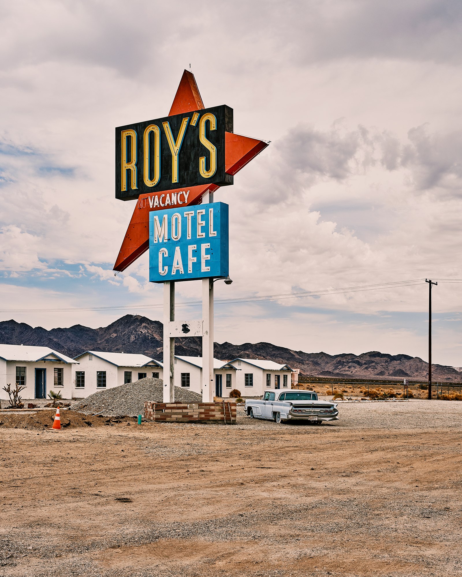 Roy's motel, route 66. Photographies Laurent Ponce